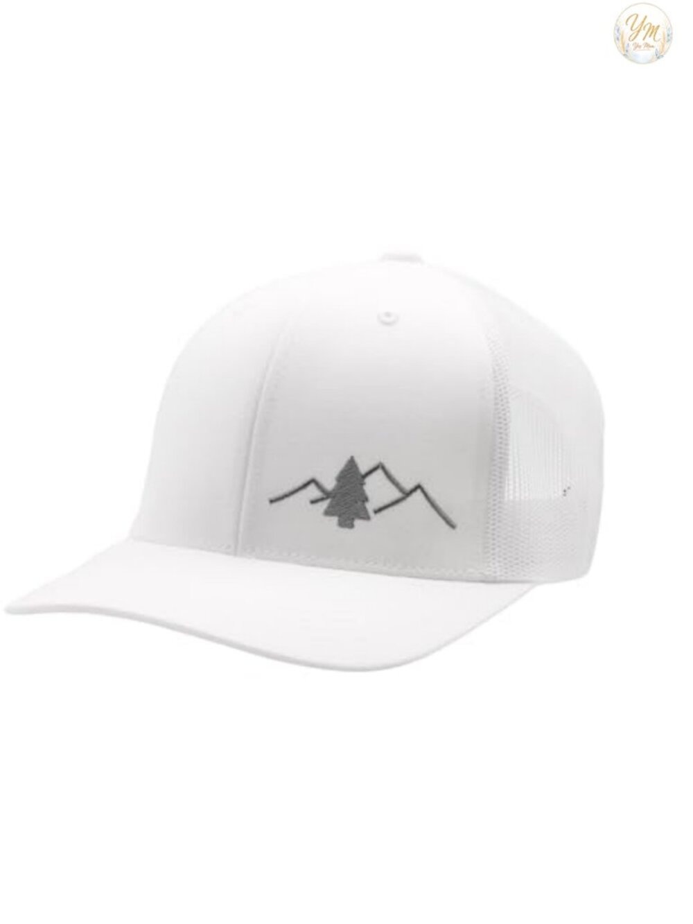 Trucker Hat Mid Profile Breathable Mesh Adjustable Snap Outdoor Cap